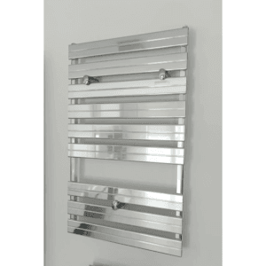 Sèche-serviettes DESIGN en aluminium chromé