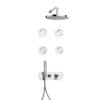 Mitigeur Douche Encastré avec Inverseur Hydromassage 4 Buses Sfax 06DUA04 sopal