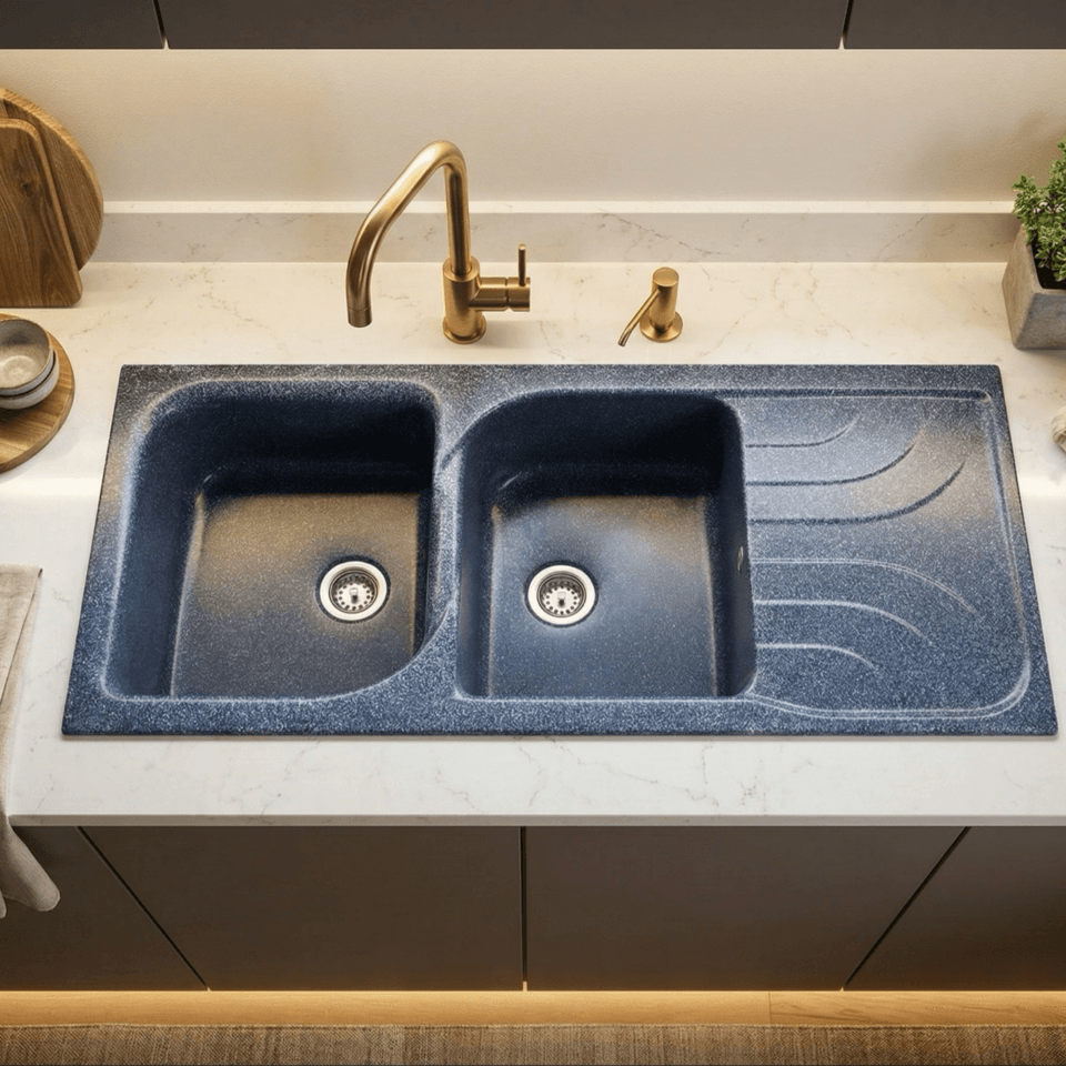 Evier cuisine TANGO 112*50 ou 120*50cm