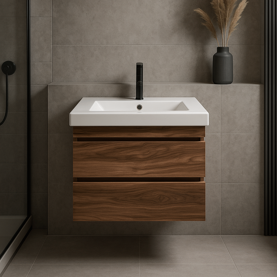 Meuble salle de bain SPAZIO deux tiroirs