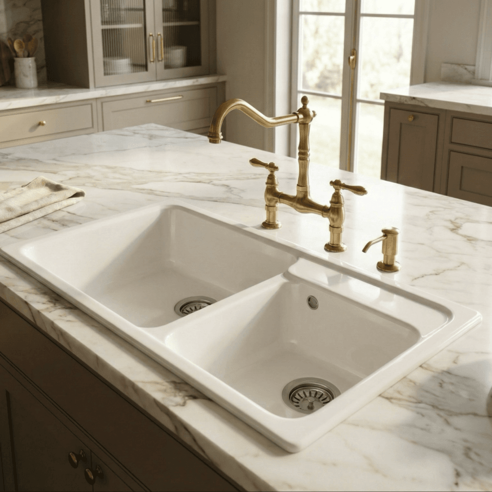 Lavabo cuisine Rumba 80*50cm