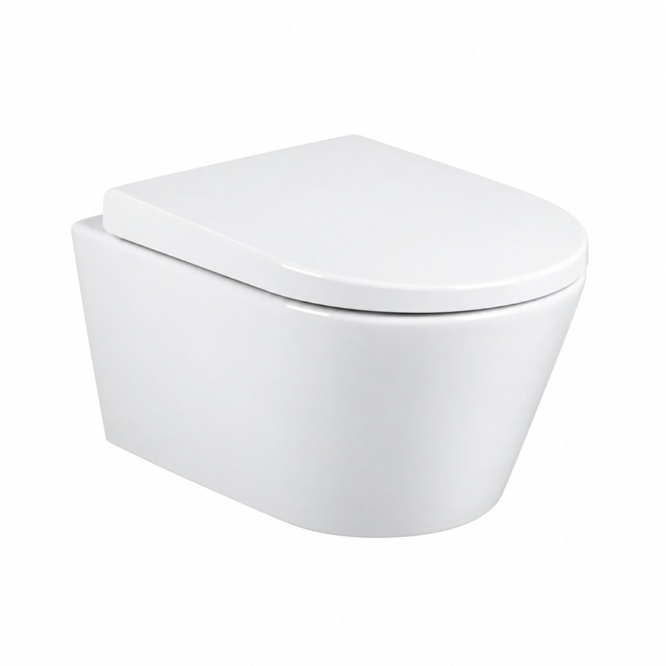 Pack Cuvette suspendu urby 48cm avec Abattant Soft