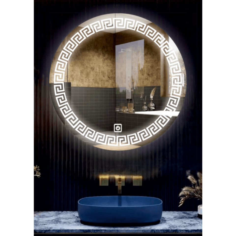 Miroir salle de bain Led Rond Versace