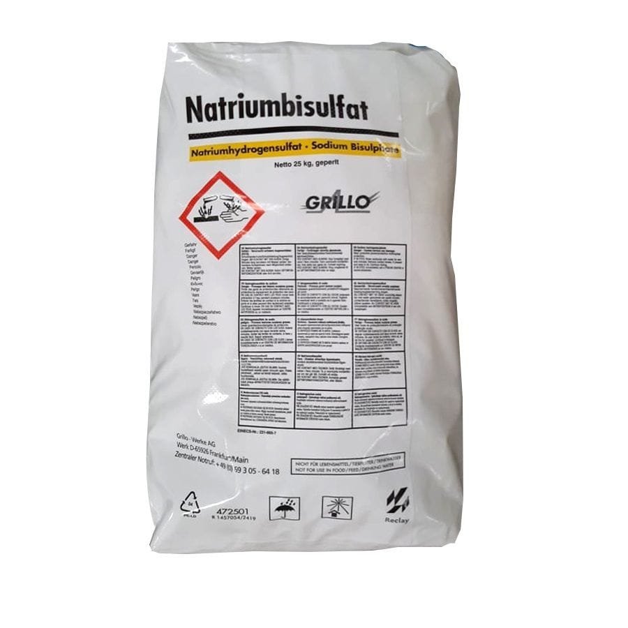 PH (-) 25kg poudre pour piscine