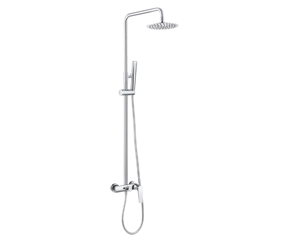 Colonne De de Douche Delos Chromé