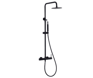 Colonne De de Douche Monza Noir Mat