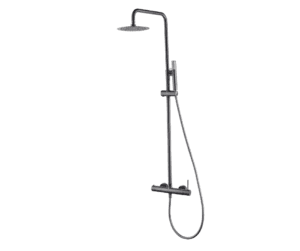 Colonne De de Douche Monza Noir Métallisé