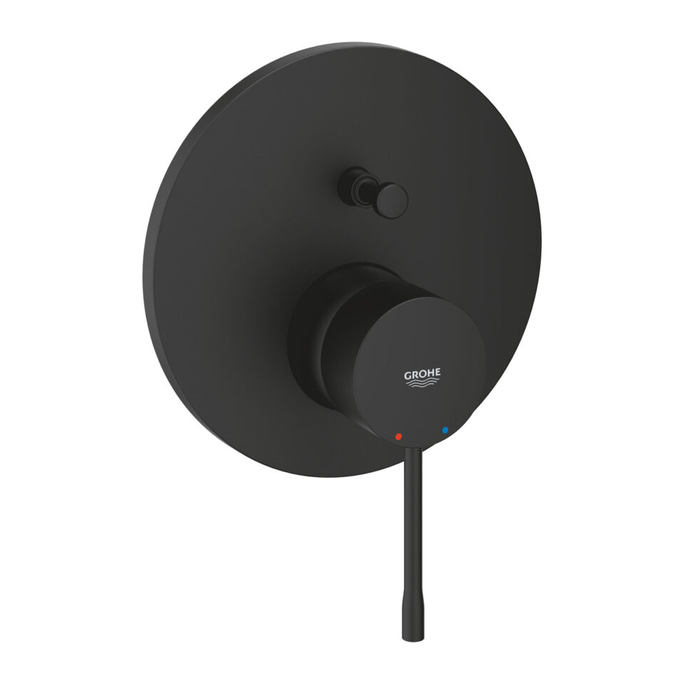 Mitigeur Bain Douche Encastré Grohe Essence Noir