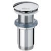 Bonde de lavabo wirquin Quick-Clac ronde chromé
