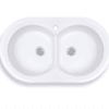 EVIER CUISINE RONDO ENCASTRABLE 86X50cm
