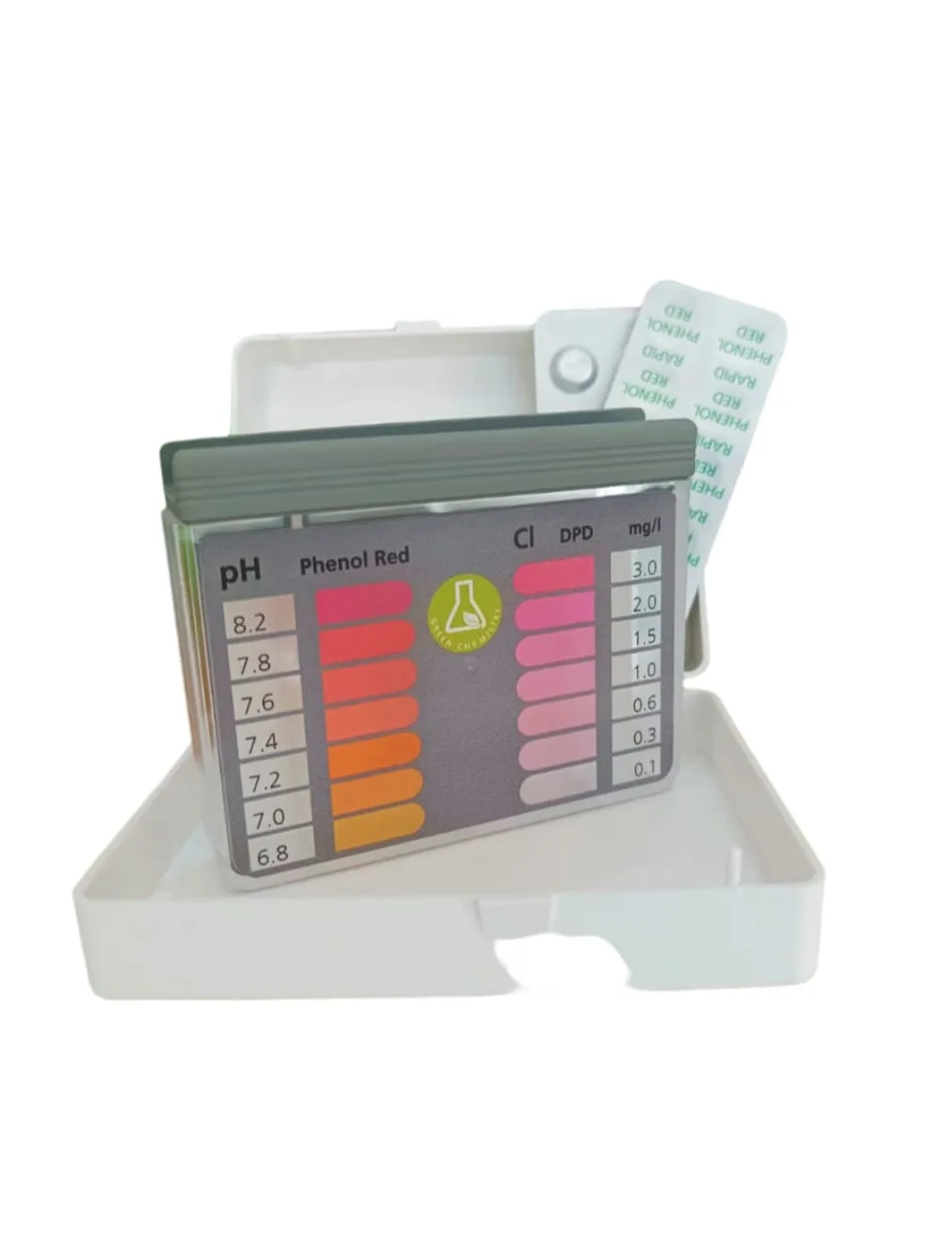 Kit Test PH & Chlore Piscine – 6 Gouttes Oto/Phénol, Analyse Précise Eau Piscine, Spa & Jacuzzi