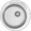 EVIER INOX MONOBAC ROND 48cm
