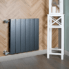 radiateur noir mat