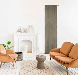 radiateur vertical bronze