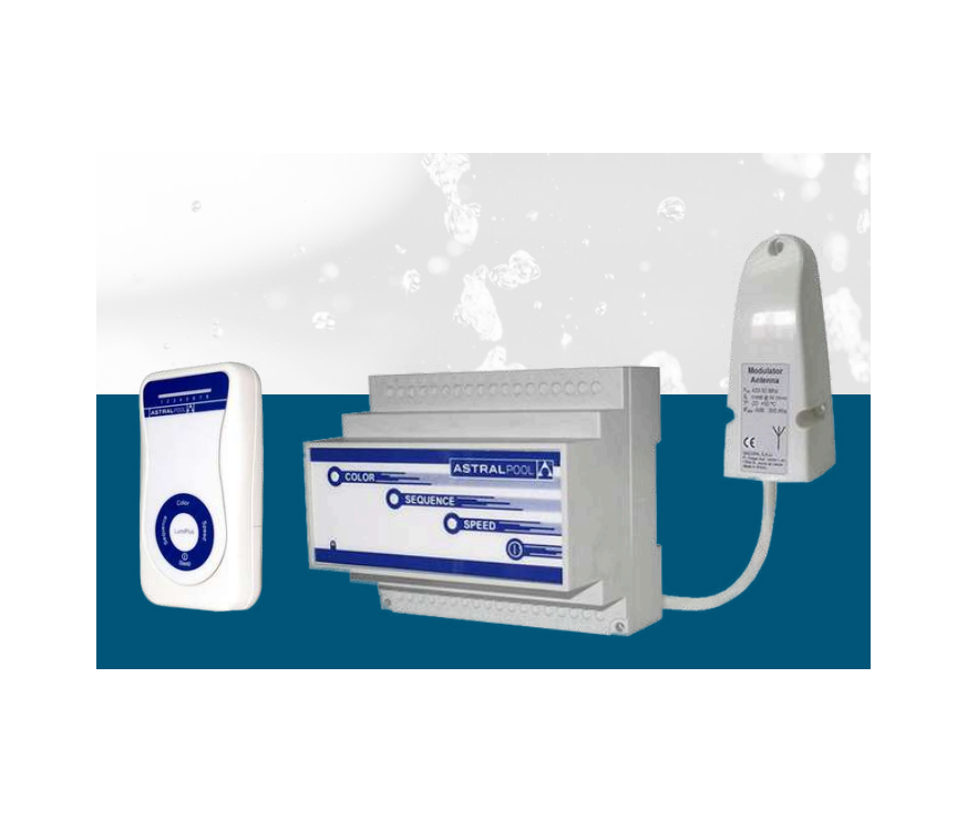 Modulateur + commande pour projecteur Astralpool