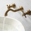 Mélangeur Lavabo Murale Encastré Artistique