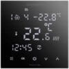 Thermostat D’ambiance Programmable Filaire Afficheur Digital Tactile Noir