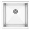 EVIER INOX 1 BAC 450X450MM + SIPHON