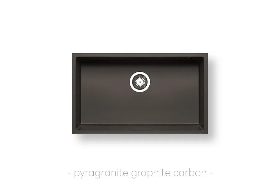 Evier Granite Sous Plan Grand Bac 70X40 Tetragon Italy