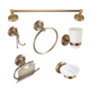 Accessoires salle de bain Bronze