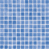 Mosaique Piscine Bleu Mat