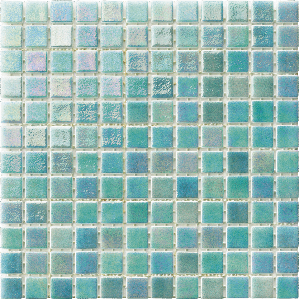 Mosaique Piscine Vert Nacre