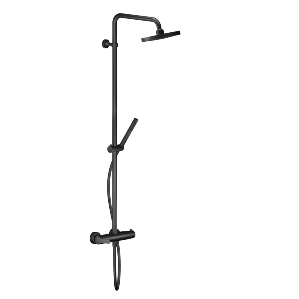 Colonne De Douche Noir Mat