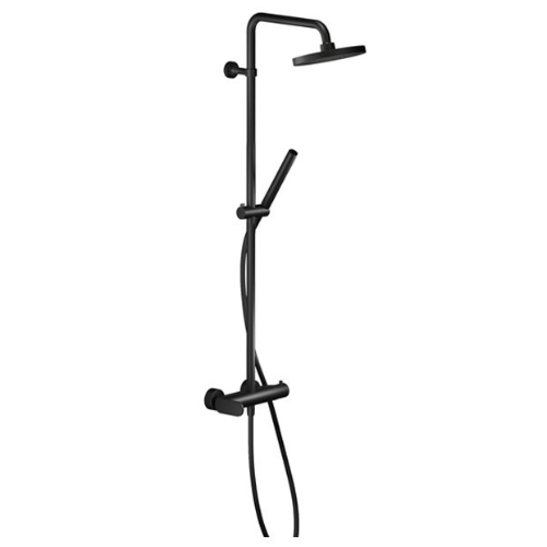 Colonne De Douche Noir Mat