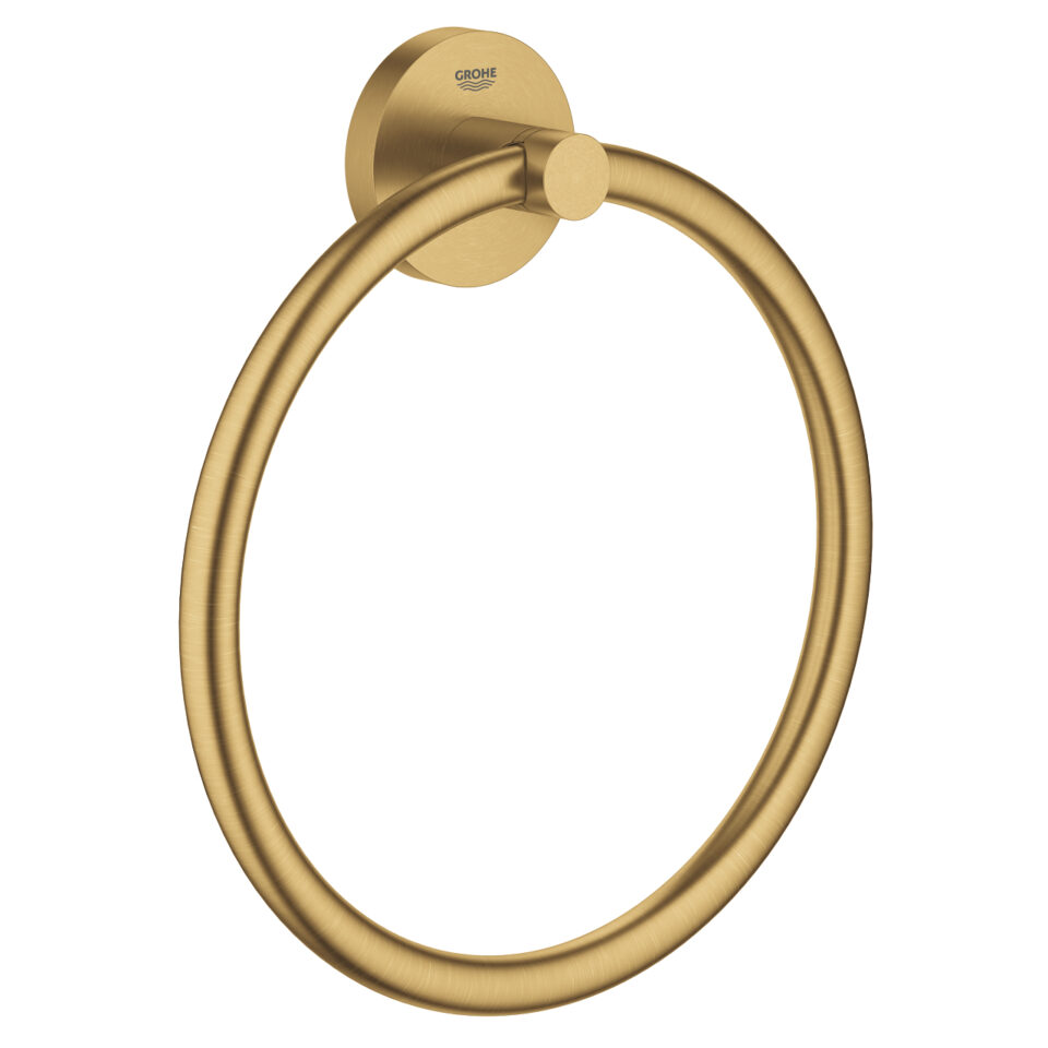 Anneau Porte serviette Grohe Doré