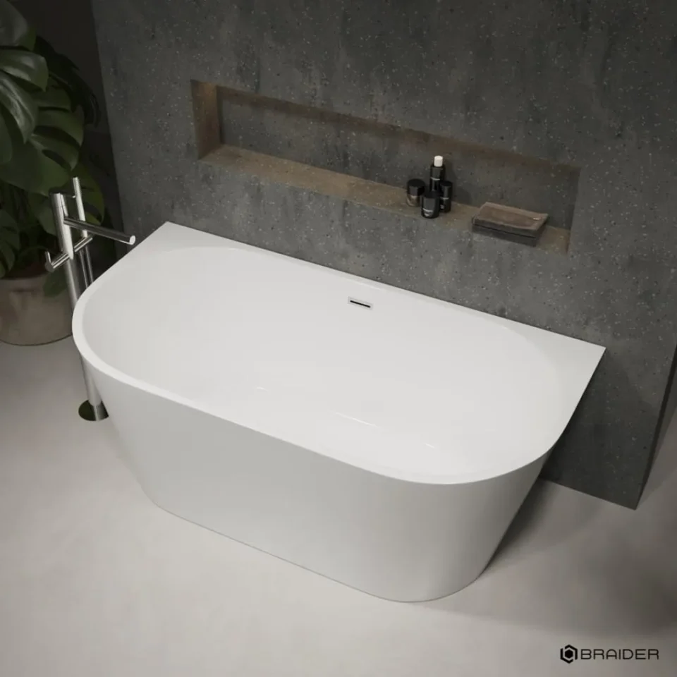 Baignoire semi ilot