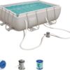Piscine Hors Sol Rectangulaire 282 x 196 x 84 cm