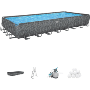 Piscine Hors Sol Rectangulaire 9,56x4,88x1,32m