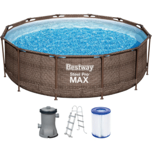 Piscine Hors Sol Effet Rotin Avec Diffuseur Chemconnect