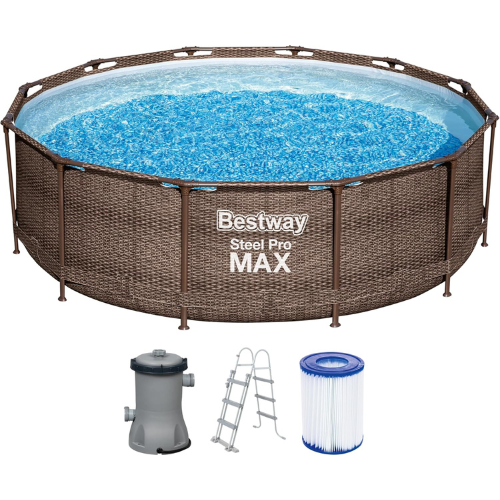 Piscine Hors Sol Effet Rotin Avec Diffuseur Chemconnect