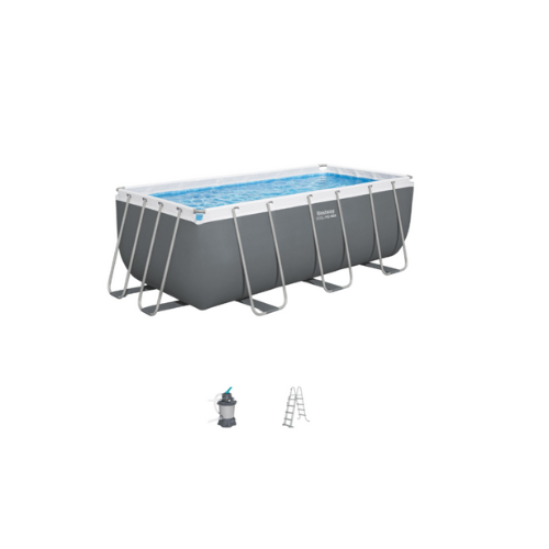 Piscine Hors Sol Rectangulaire 412 x 201 x 122cm