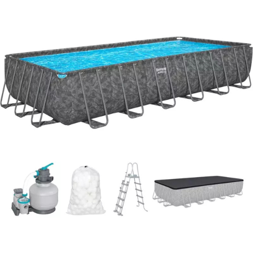 Piscine Hors Sol Rectangulaire 7,32 m x 3,66 m x 1,32 m