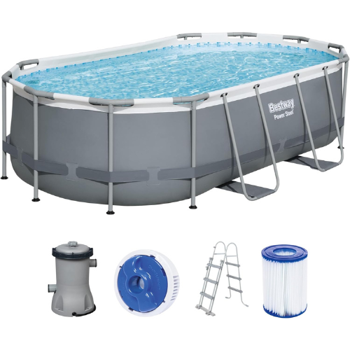 Piscine Hors Sol Ovale 427 x 250 x 100 cm