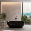 Baignoire ilot noire
