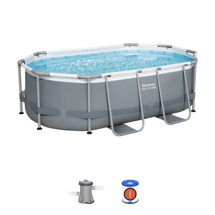 Piscine Hors Sol Ovale 427 x 250 x 100 cm
