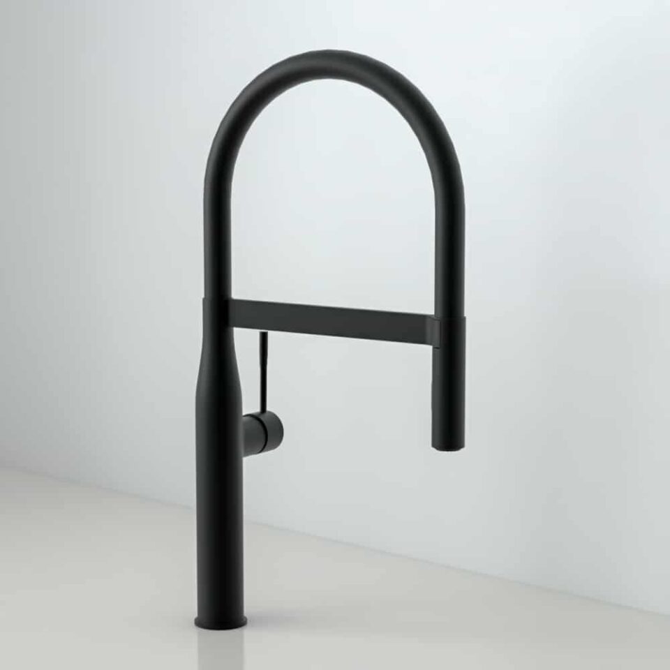Mitigeur Evier Noir Grohe Essence