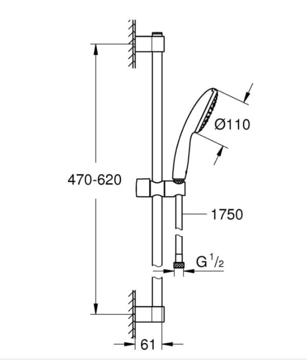 Barre Douche Grohe – Image 3