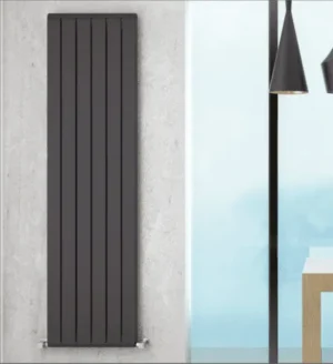 Radiateur Decoratif Vertical Aluminium Noir ou Blanc