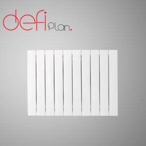 Radiateur Aluminium Blanc Plat