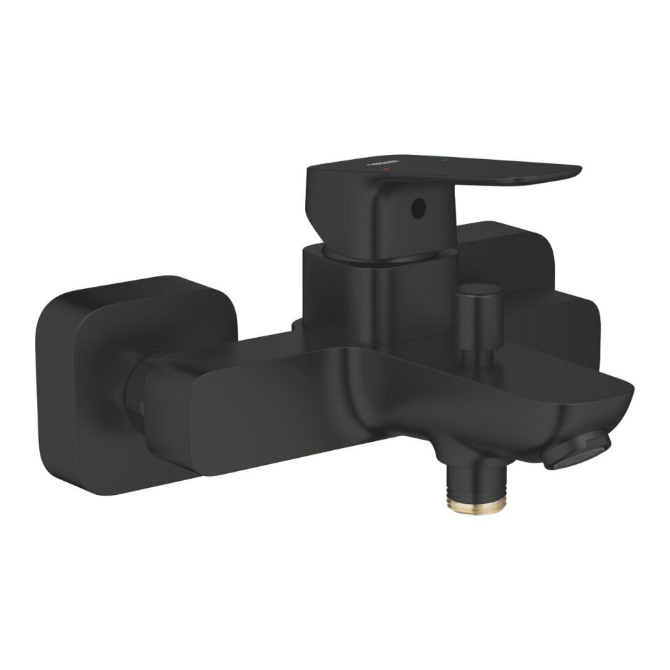 Mitigeur Bain Douche Grohe Noir Cubeo