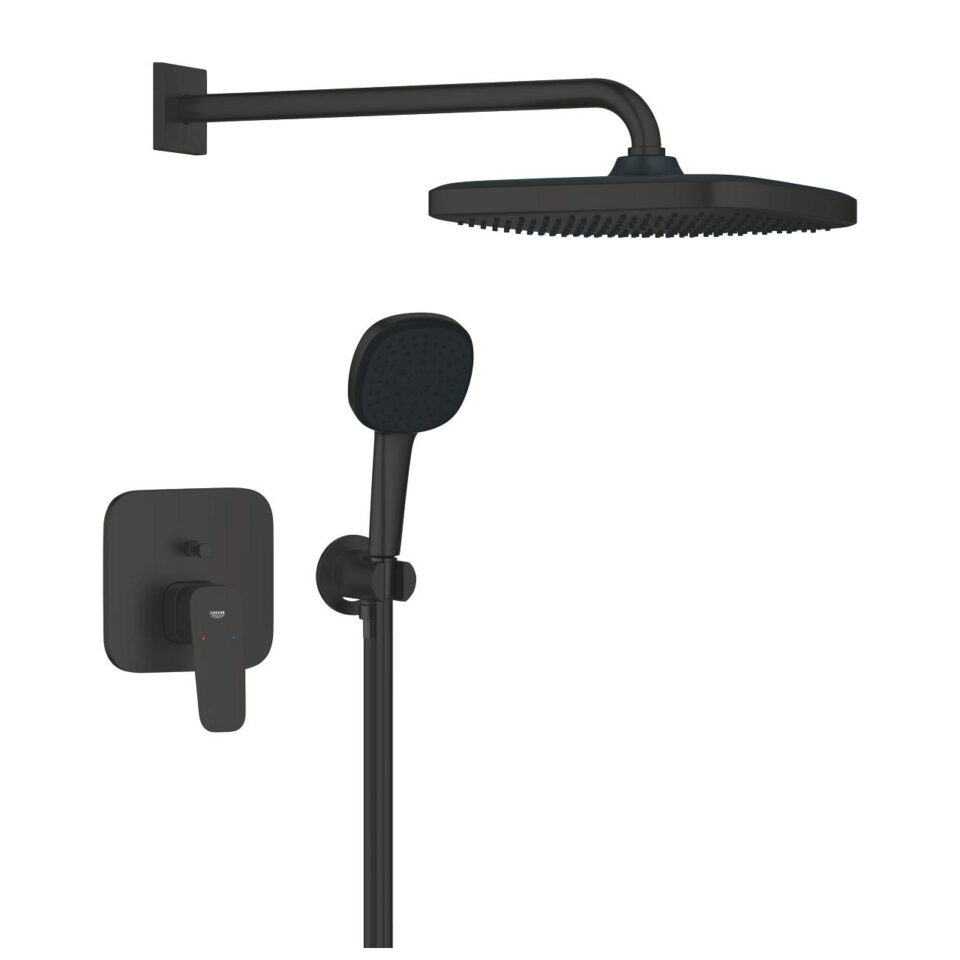 Kit Douche Encastré Grohe Cubeo Noir