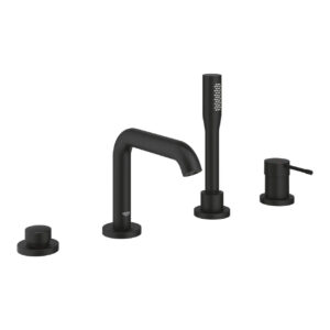 Mitigeur Baignoire Essence 04 Trous Noir Grohe