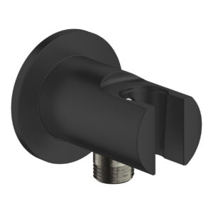 Raccord Douchette + Support Noir Grohe