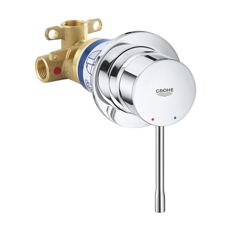 Mitigeur Toilette Encastré Grohe Essence Chromé