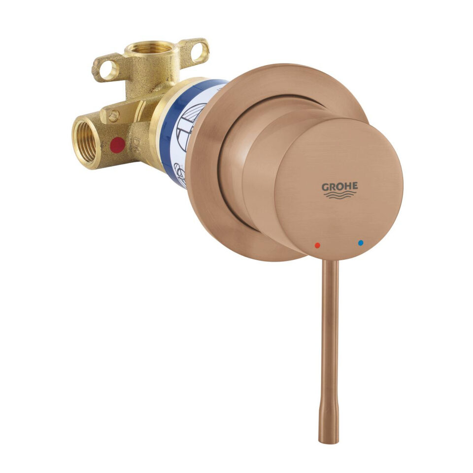 Mitigeur Toilette Encastré Grohe Essence Bronze