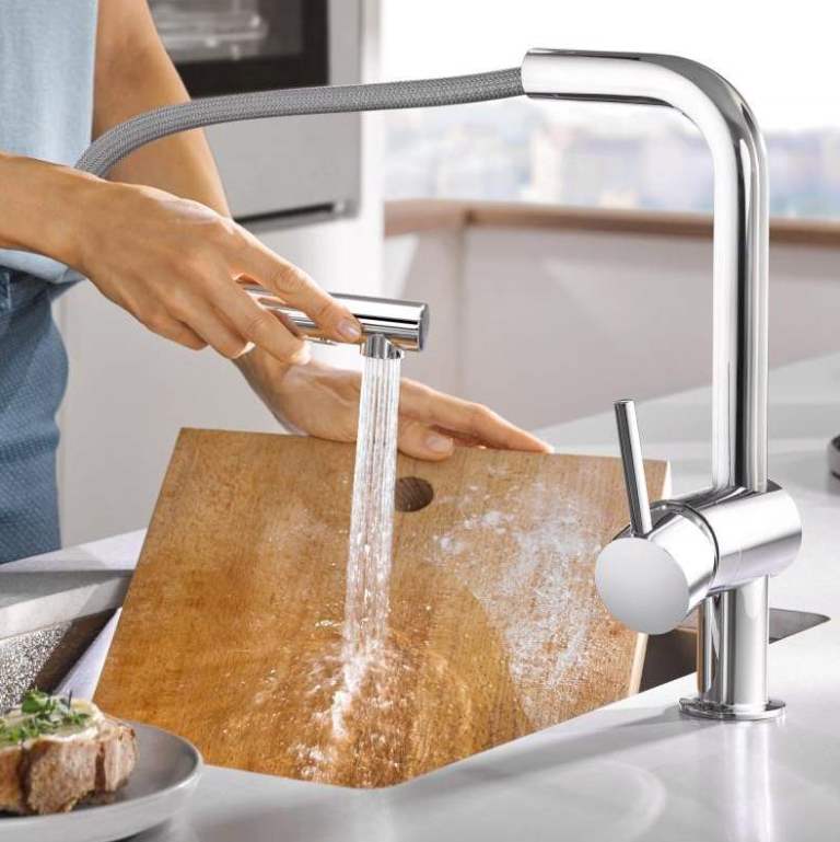 Mitigeur Evier Electronique Minta Touche Grohe